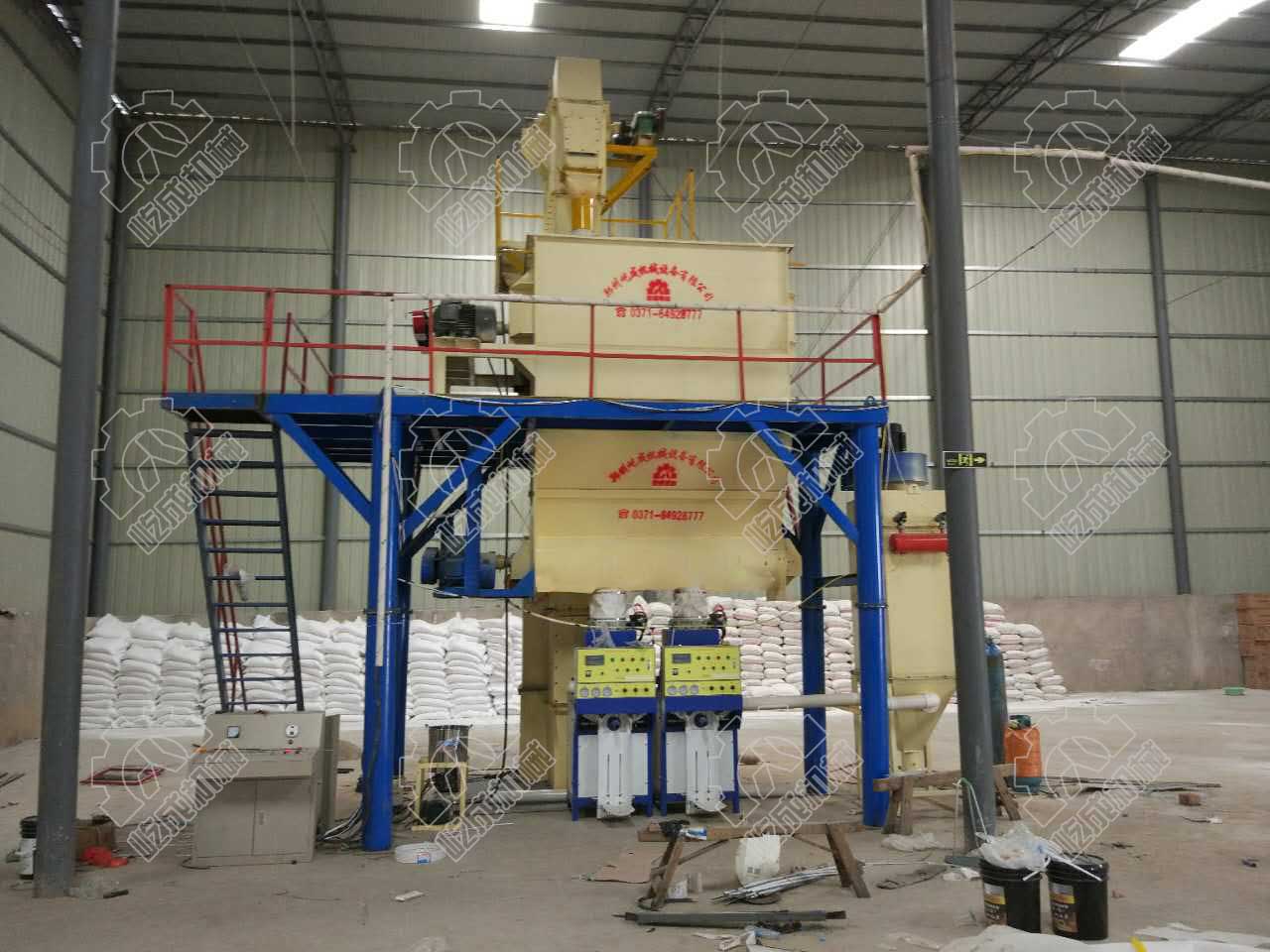 簡易型標線涂料生產(chǎn)線客戶案例